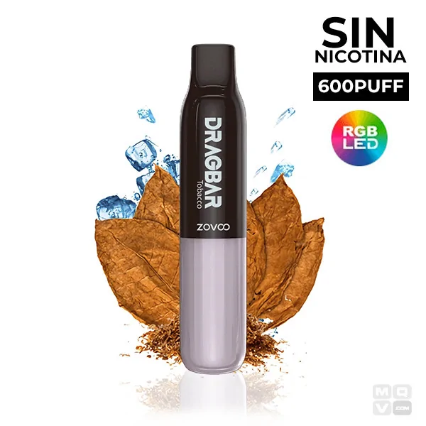 POD DESECHABLE SIN NICOTINA VOOPOO ZOVOO DRAGBAR 600 S TOBACCO