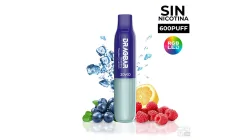 POD DESECHABLE SIN NICOTINA VOOPOO ZOVOO DRAGBAR 600 S BLUEBERRY RASPBERRY