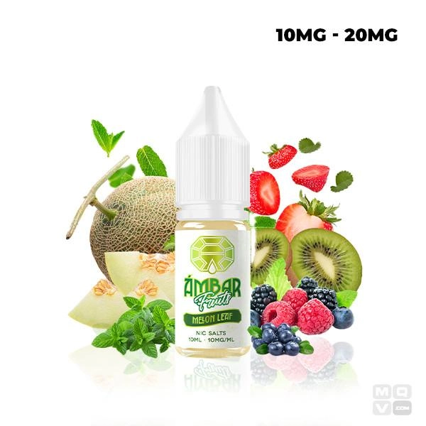 MELON LEAF AMBAR FRUITS SALTS 10ML VAPE