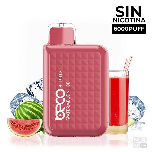 POD DESECHABLE SIN NICOTINA VAPTIO BECO PRO WATERMELON