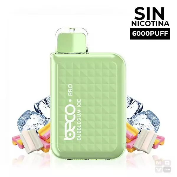 DISPOSABLE POD WITHOUT NICOTINE VAPTIO BECO PRO BUBBLEGUM ICE