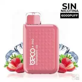 DISPOSABLE POD WITHOUT NICOTINE VAPTIO BECO PRO STRAWBERRY ICE