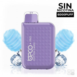 DISPOSABLE POD WITHOUT NICOTINE VAPTIO BECO PRO COTTON CANDY