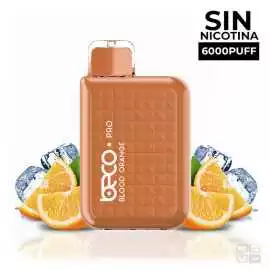 POD DESECHABLE SIN NICOTINA VAPTIO BECO PRO BLOOD ORANGE