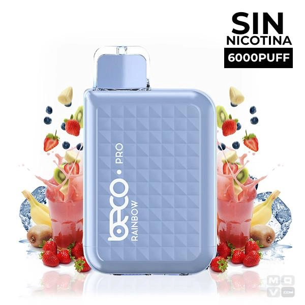 POD DESECHABLE SIN NICOTINA VAPTIO BECO PRO RAINBOW