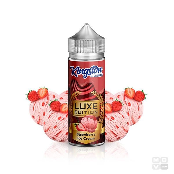 STRAWBERRY ICE CREAM KINGSTON LUXE EDITION 100ML VAPE E LIQUID