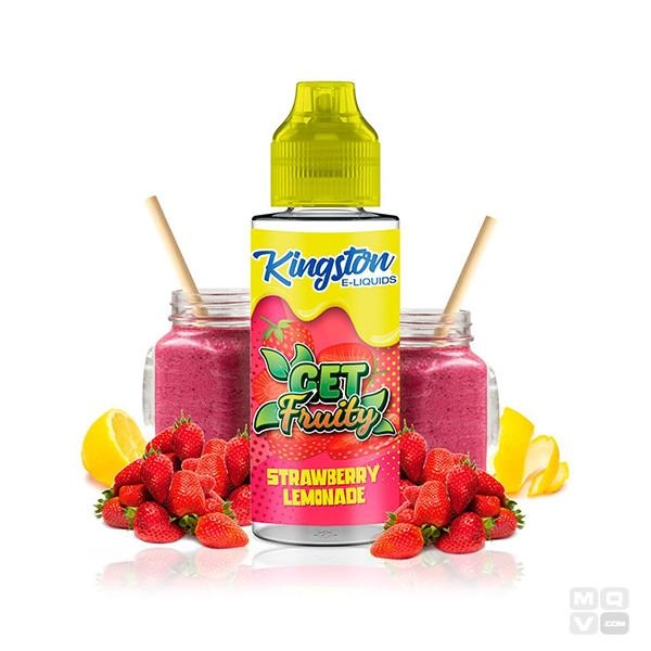 E LIQUID STRAWBERRY LEMONADE KINGSTON GET FRUITY 100ML