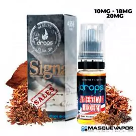 AMERICAN LUXURY DROPS SALT ELIQUIDS 10ML VAPE