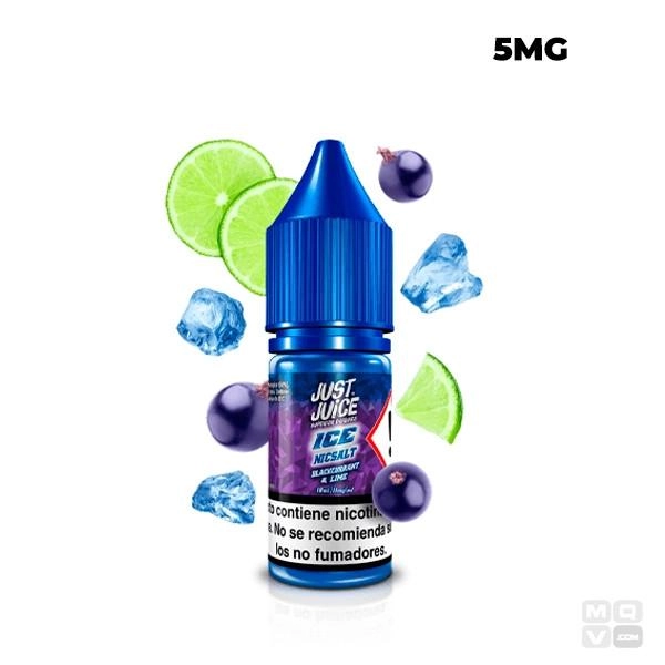 BLACKCURRANT NIC SALT JUST JUICE ICE 10ML VAPE