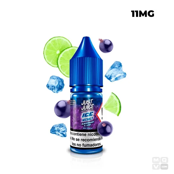 BLACKCURRANT NIC SALT JUST JUICE ICE 10ML VAPE