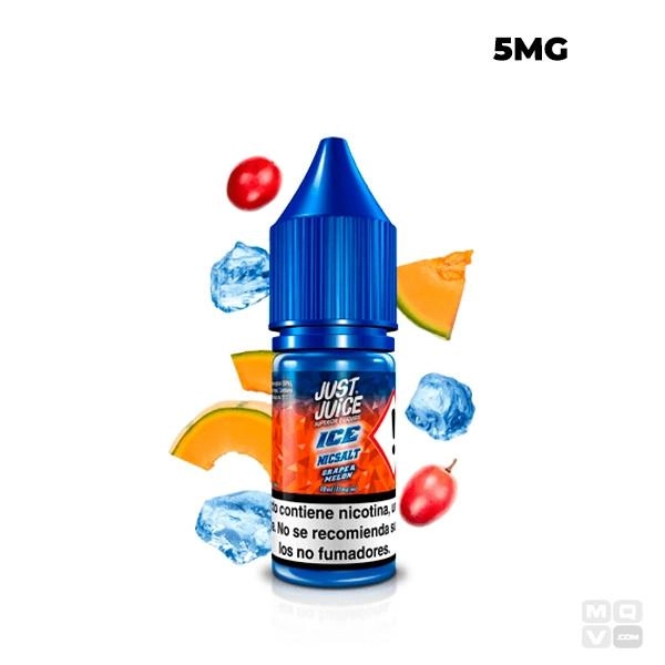 GRAPE MELON NIC SALT JUST JUICE ICE 10ML VAPE