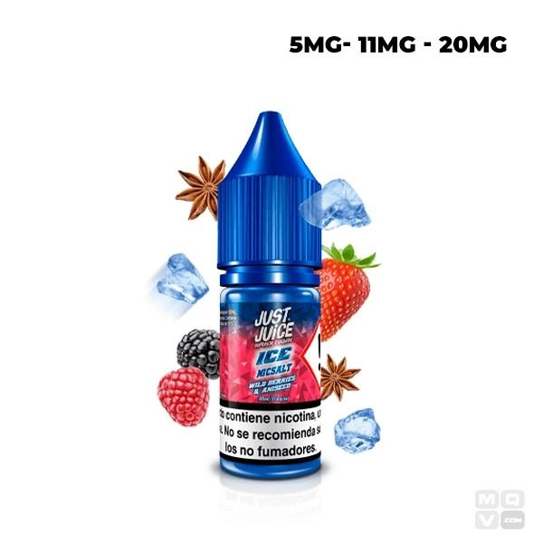 WILD BERRIES ANISEED NIC SALT JUST JUICE ICE 10ML VAPE