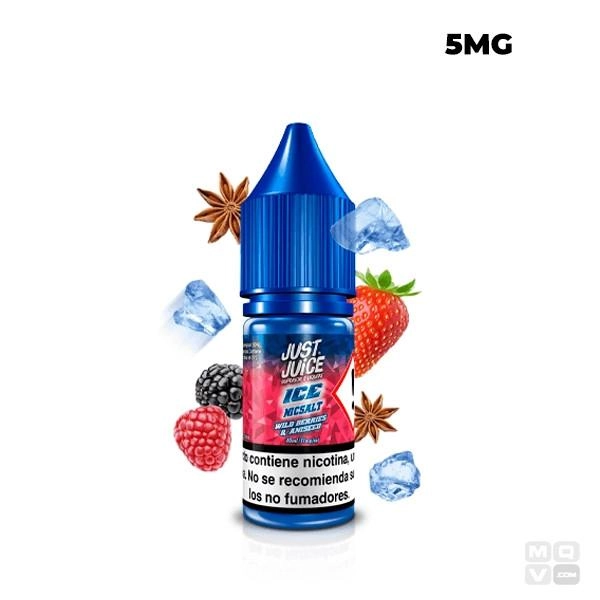 WILD BERRIES ANISEED NIC SALT JUST JUICE ICE 10ML VAPE