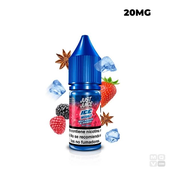 WILD BERRIES ANISEED NIC SALT JUST JUICE ICE 10ML VAPE