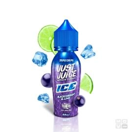 BLACKCURRANT LIME JUST JUICE ICE 50ML VAPE