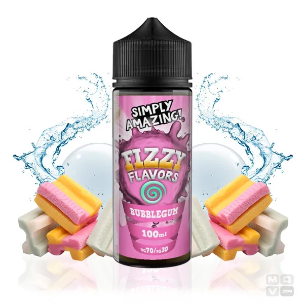 E LIQUID FIZZY FLAVORS BUBBLEGUM ELIQUID 100ML