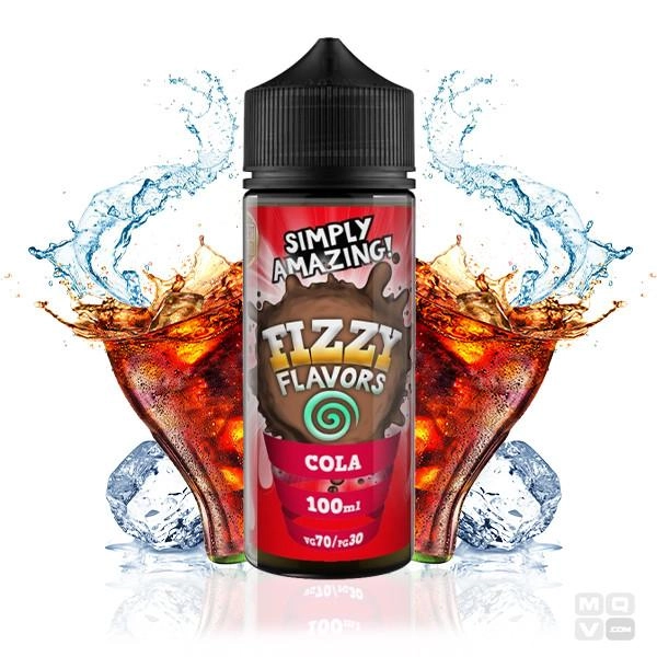 E LIQUID FIZZY FLAVORS COLA ELIQUID 100ML VAPE