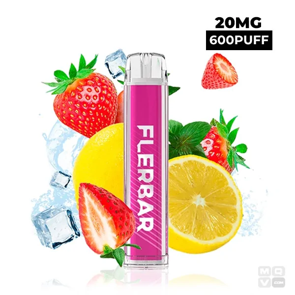 POD DESECHABLE FLERBAR STRAWBERRY LEMONADE 20MG