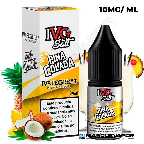 PIÑA COLADA IVG JUICY SALT 10ML VAPE