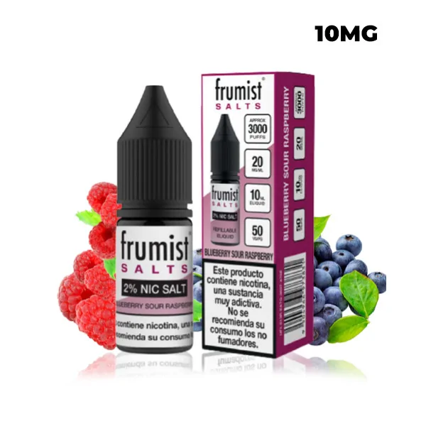 BLUEBERRY SOUR RASPBERRY FRUMIST SALTS 10ML VAPE