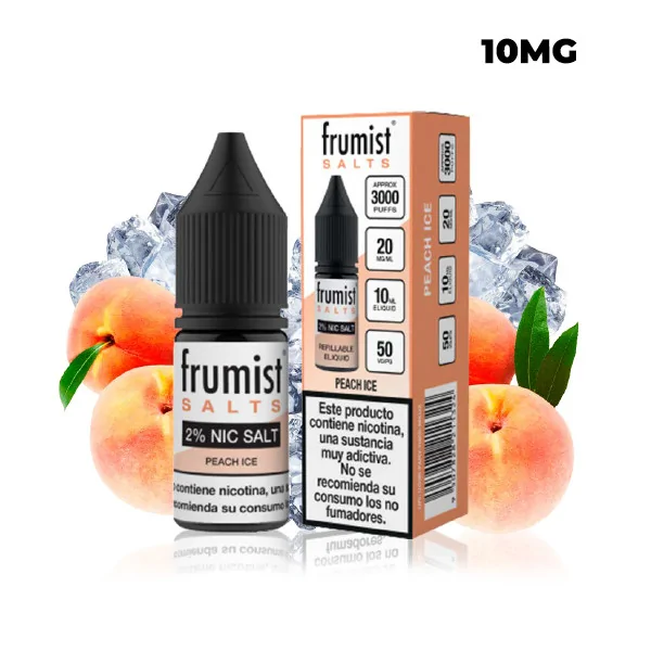 PEACH ICE FRUMIST SALTS 10ML