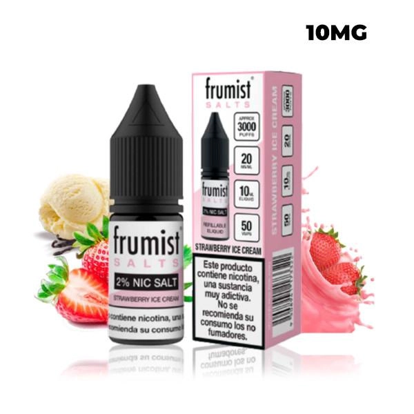 STRAWBERRY ICE CREAM FRUMIST SALTS 10ML VAPE