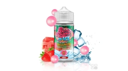 STRAWBERRY WATERMELON BUBBLEGUM BURST MY BUBBLE ON ICE 100ML VAPE