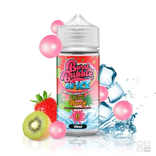 KIWI BERRY BUBBLEGUM BURST MY BUBBLE ON ICE 100ML VAPE