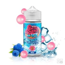 BLUE RASPBERRY BUBBLEGUM BURST MY BUBBLE ON ICE 100ML VAPE