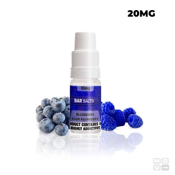 BLUEBERRY SOUR RASPBERRY BAR NIC SALTS 10ML VAPE