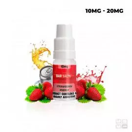 STRAWBERRY ENERGY BAR NIC SALTS 10ML VAPE