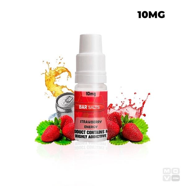 STRAWBERRY ENERGY BAR NIC SALTS 10ML VAPE