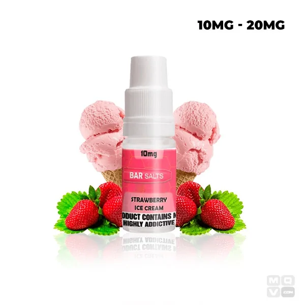STRAWBERRY ICE CREAM BAR NIC SALTS 10ML