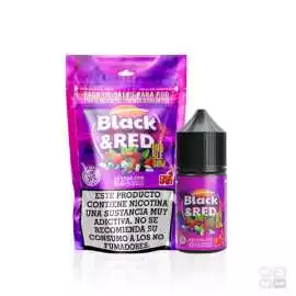 BLACK AND RED BUBBLE PACK OIL4VAP SALTS 23ML VAPE