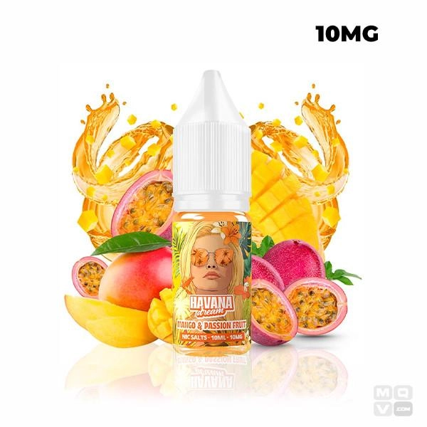 NICOTINE SALTS HAVANA DREAM MANGO PASSION FRUIT 10ML VAPE