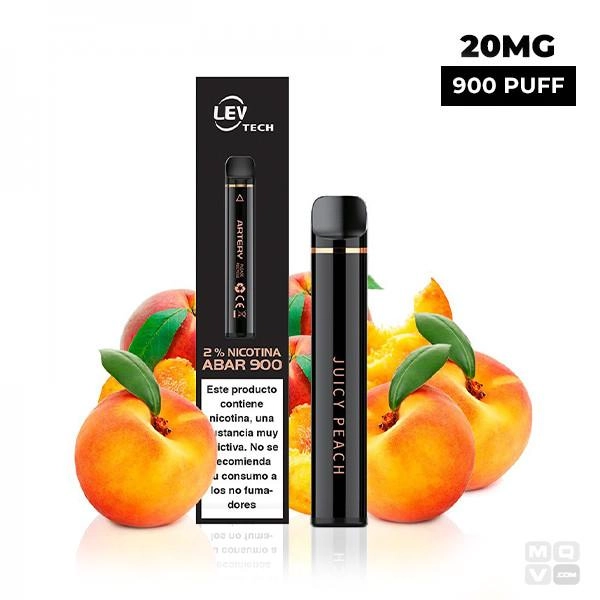 ARTERY ABAR 900 JUICY PEACH DISPOSABLE POD VAPE