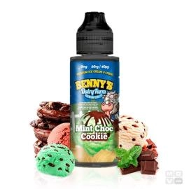 ELIQUID MINT CHOCOLATE COOKIE BENNYS DAIRY FARM 100ML