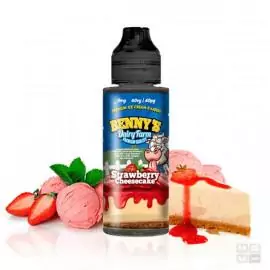 BENNYS DAIRY FARM STRAWBERRY CHEESECAKE ELIQUID 100ML VAPE