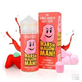 ELIQUIDS MARSHMALLOW MAN STRAWBERRY 100ML VAPE