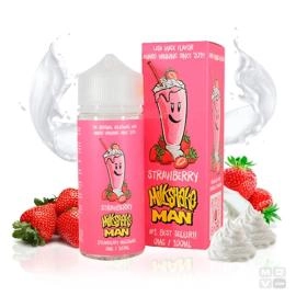 ELIQUIDS MILKSHAKE MAN STRAWBERRY 100ML VAPE