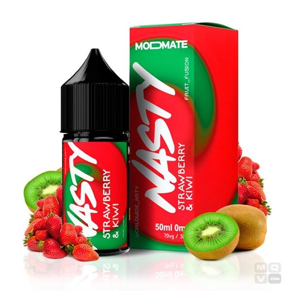 STRAWBERRY KIWI NASTY JUICE MOD MATE 50ML VAPE ELIQUID