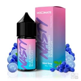 ELIQUID BLUE RASPBERRY BUBBLEGUM NASTY JUICE MOD MATE 50ML