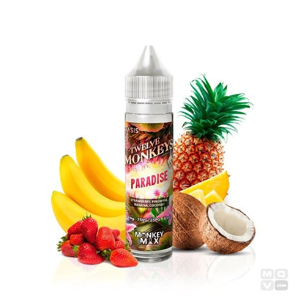 PARADISE TWELVE MONKEYS 50ML VAPE