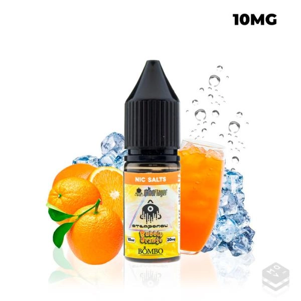 BUBBLY ORANGE THE MIND FLAYER & BOMBO 10ML VAPE NICOTINE SALTS