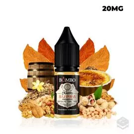 NICOTINE SALT NUTTY SUPRA RESERVE BOMBO PLATINUM TOBACCOS 10ML VAPE