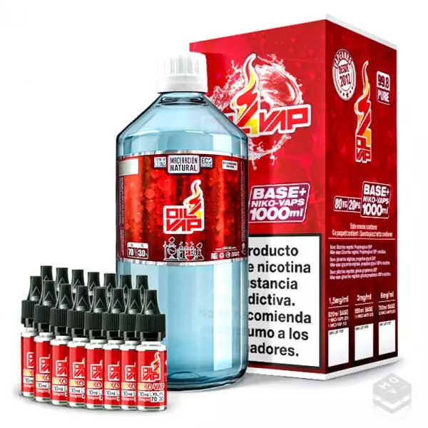 PACK BASE OIL4VAP TPD 1L 30PG/70VG 3MG VAPE