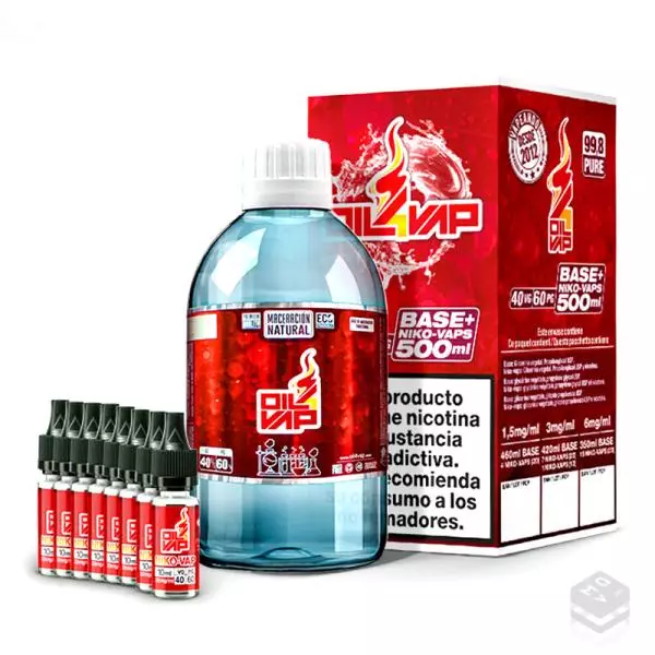 PACK BASE OIL4VAP TPD 500ML 60PG/40VG 3MG