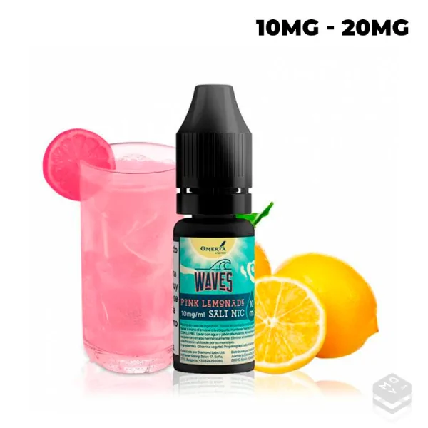 SALES DE NICOTINA WAVES PINK LEMONADE OMERTA 10ML