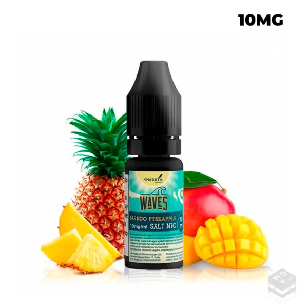SALES DE NICOTINA WAVES MANGO PINE APPLE OMERTA 10ML