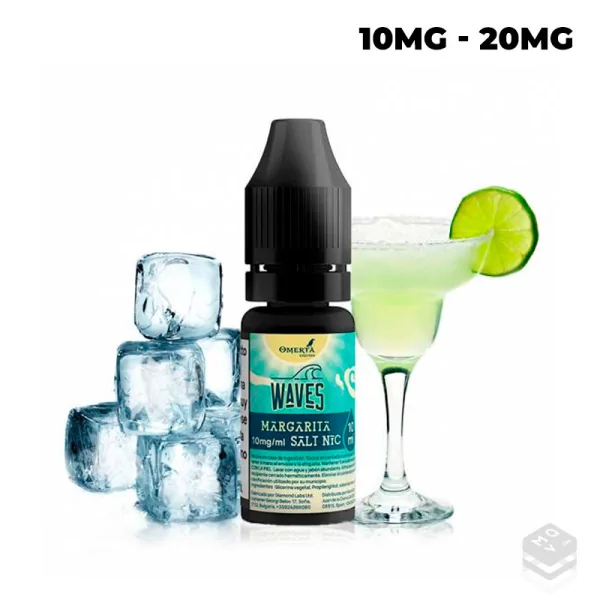 SALES DE NICOTINA WAVES MARGARITA OMERTA 10ML